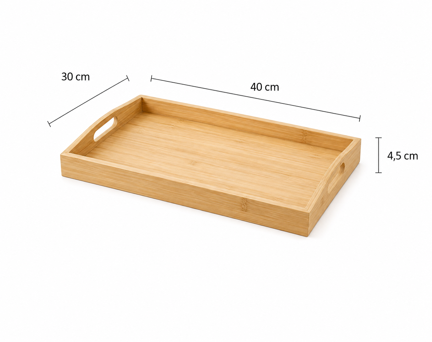 Forte - Doğal Serving Tray