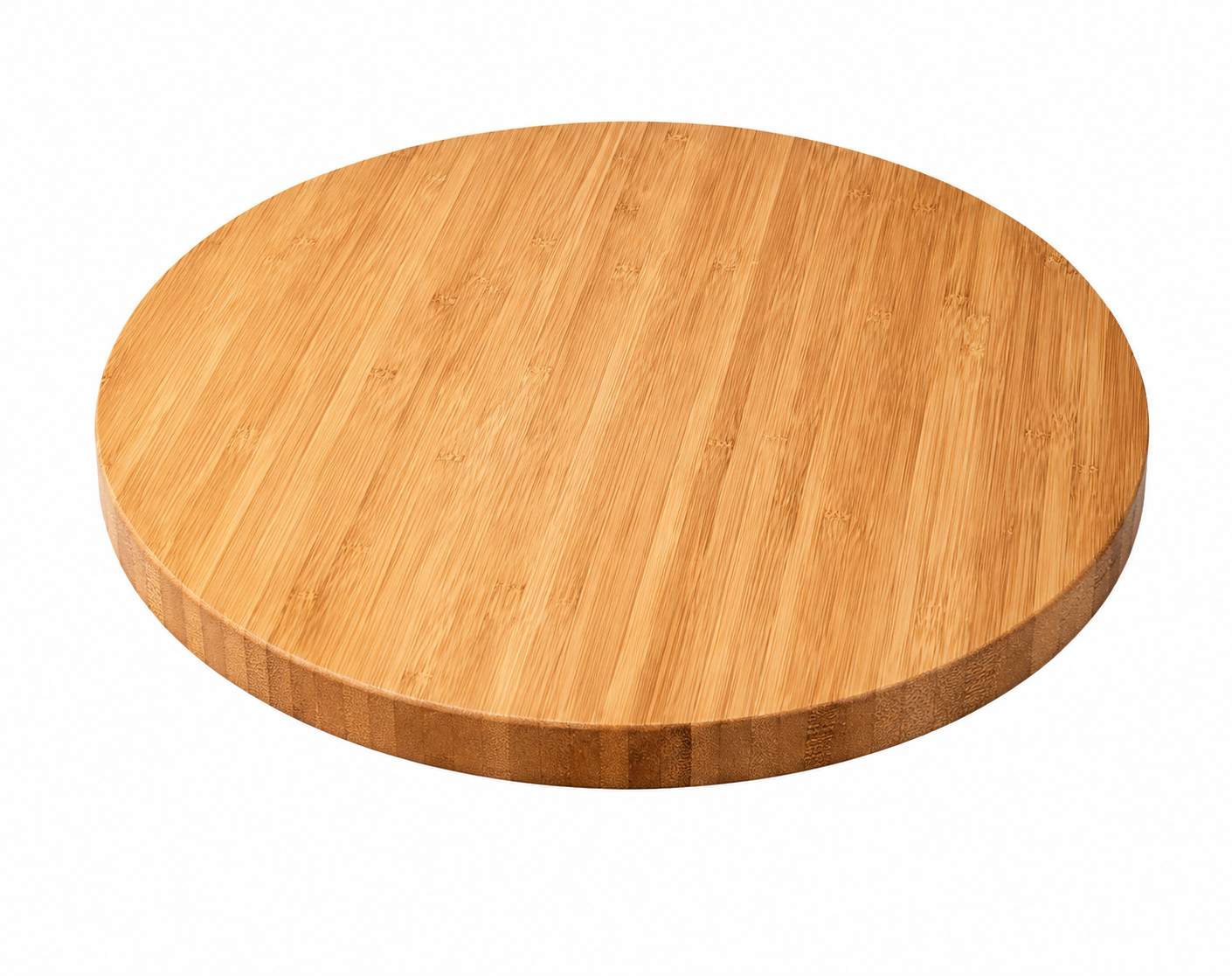 Forte - Yuvarlak Dönerli Bambu Serving Board